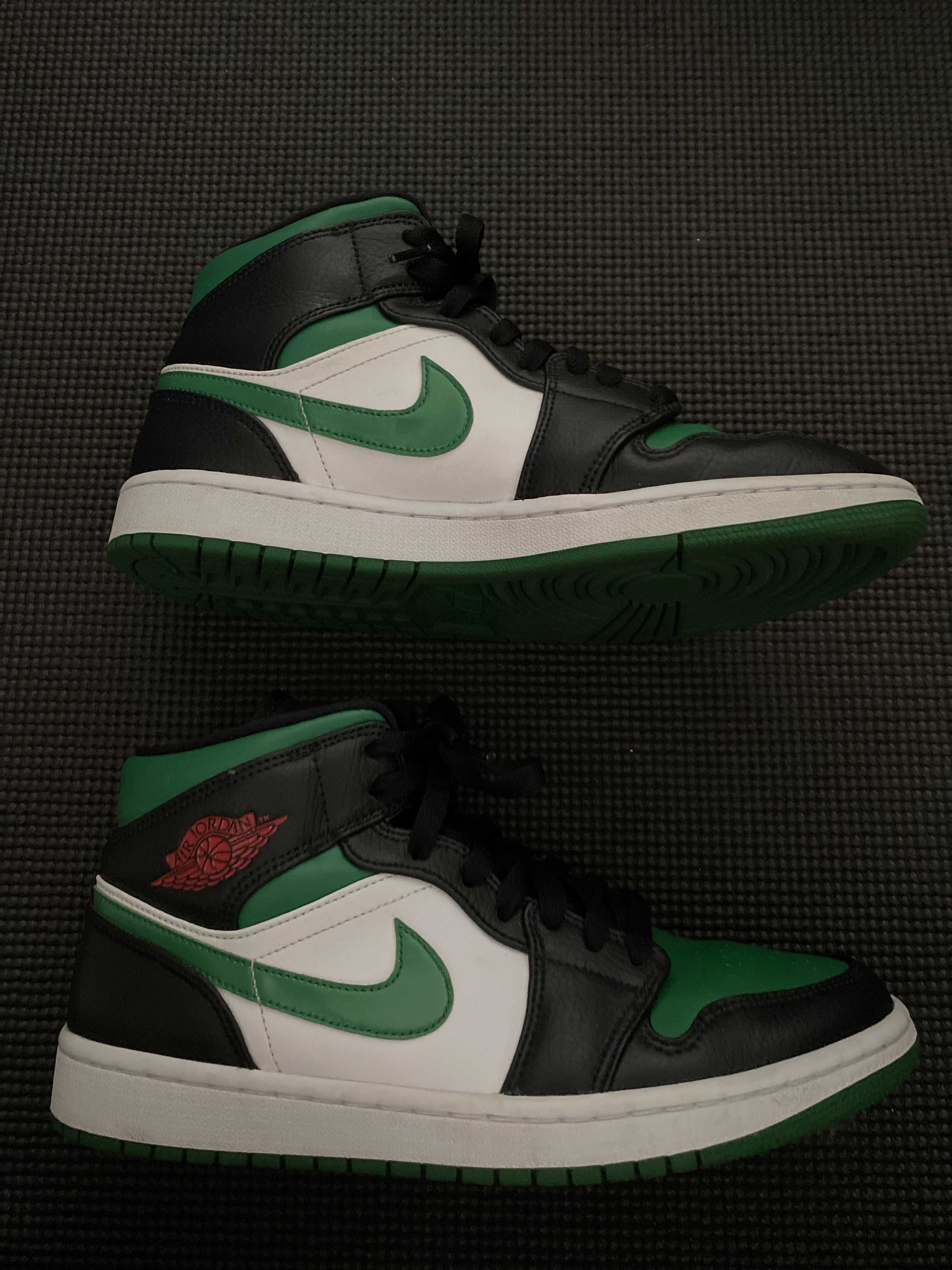 NIKE AIR JORDAN 1 MID "PINE GREEN"