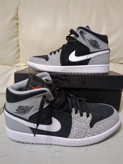 Nike Air Jordan 1 Mid "Elephant Toe/Safari"