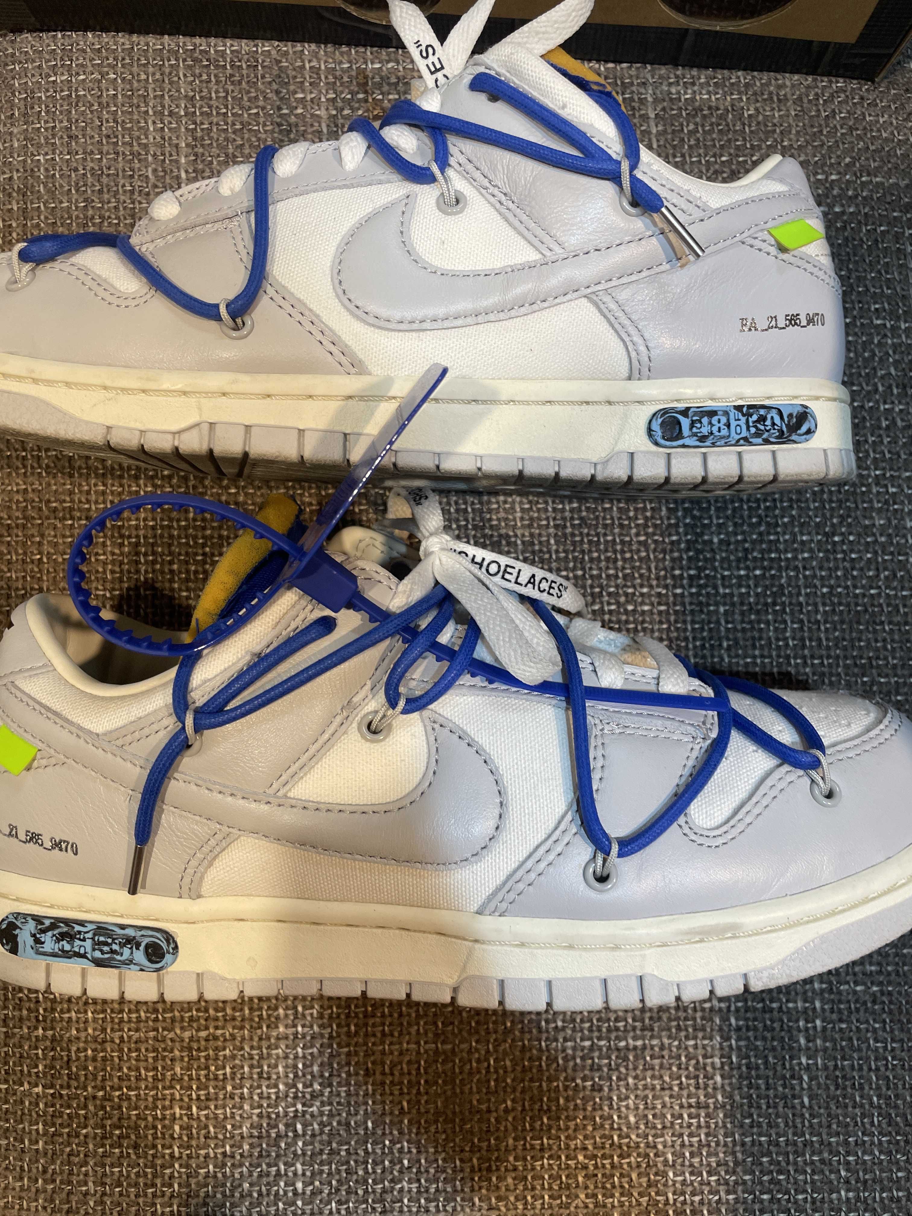 Off-White × Nike Dunk Low 1 of 50 "Lot.48" 