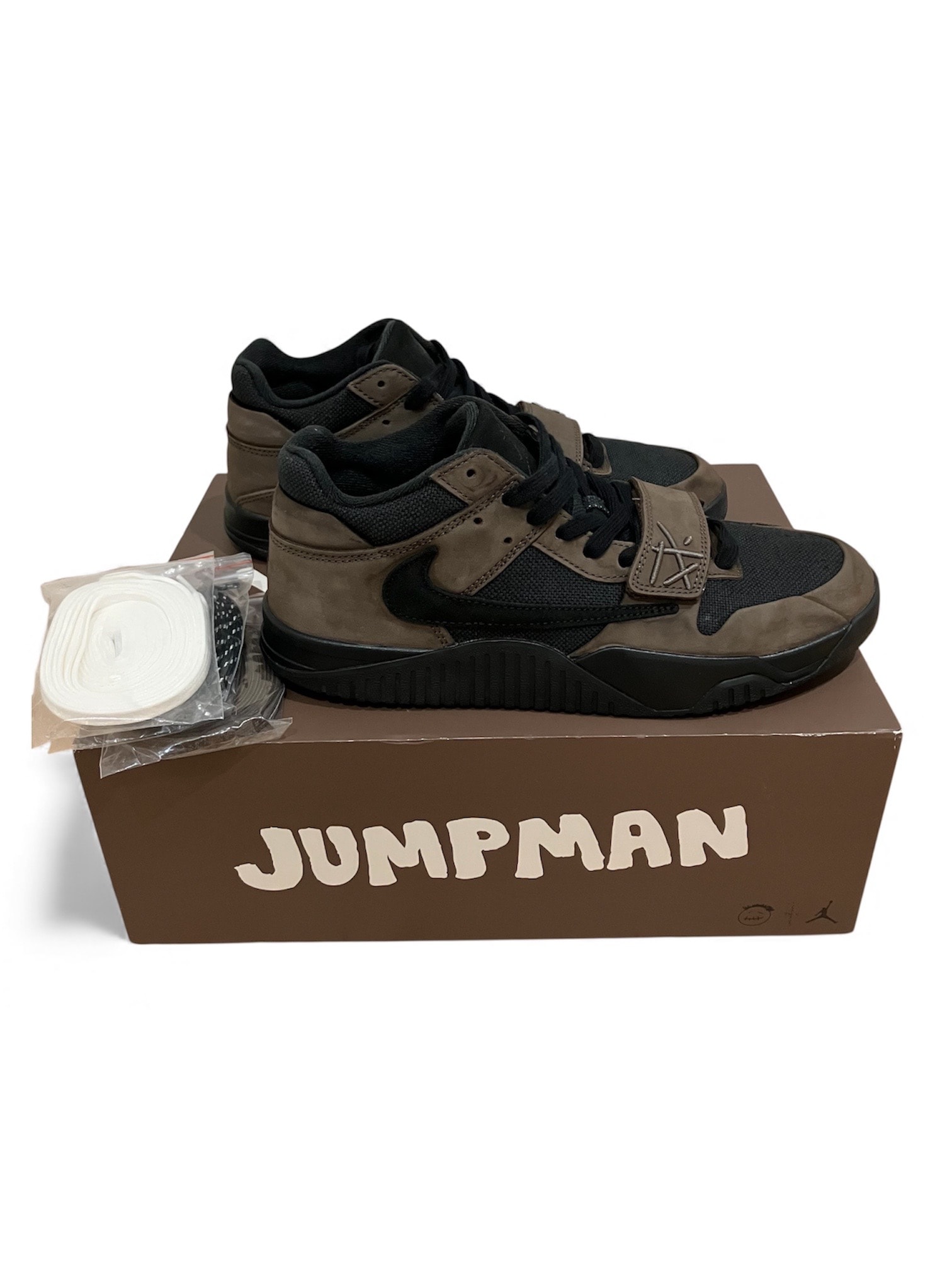 Travis Scott × Nike Jordan Jumpman Jack TR CJ1 T-Rexx "Black and Dark Mocha"