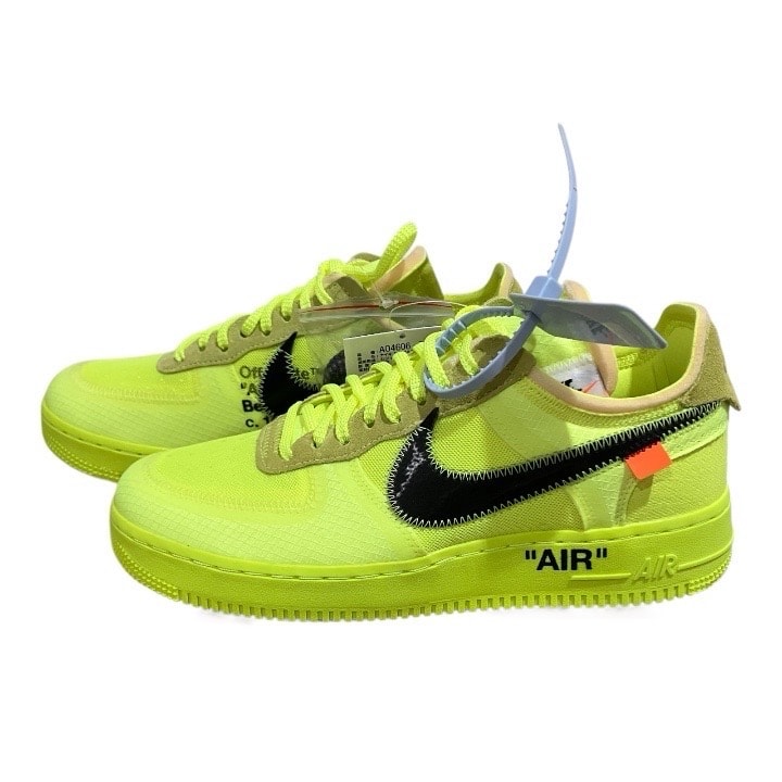 Off-White × Nike Air Force 1 Low "Volt"