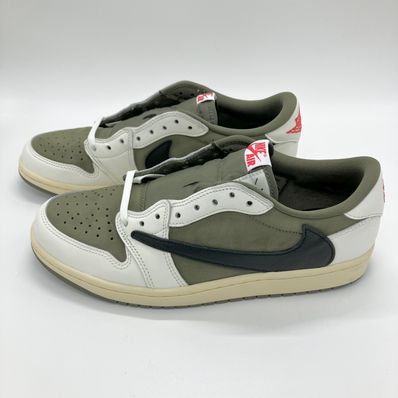 Travis Scott × Nike Air Jordan 1 Low OG SP "Reverse Olive"