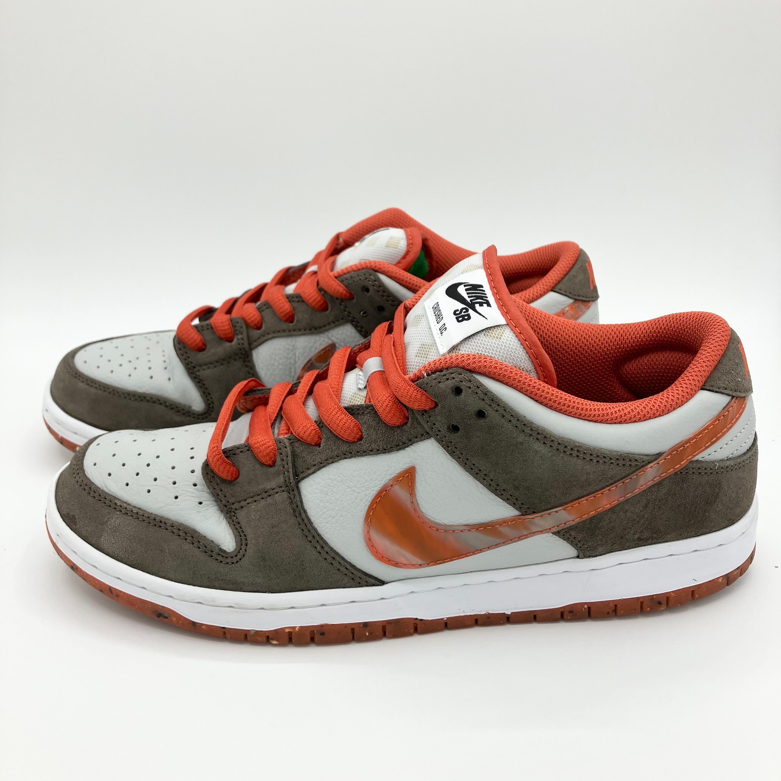 Crushed Skate Shop × Nike SB Dunk Low QS "Olive Grey/Mantra Orange"