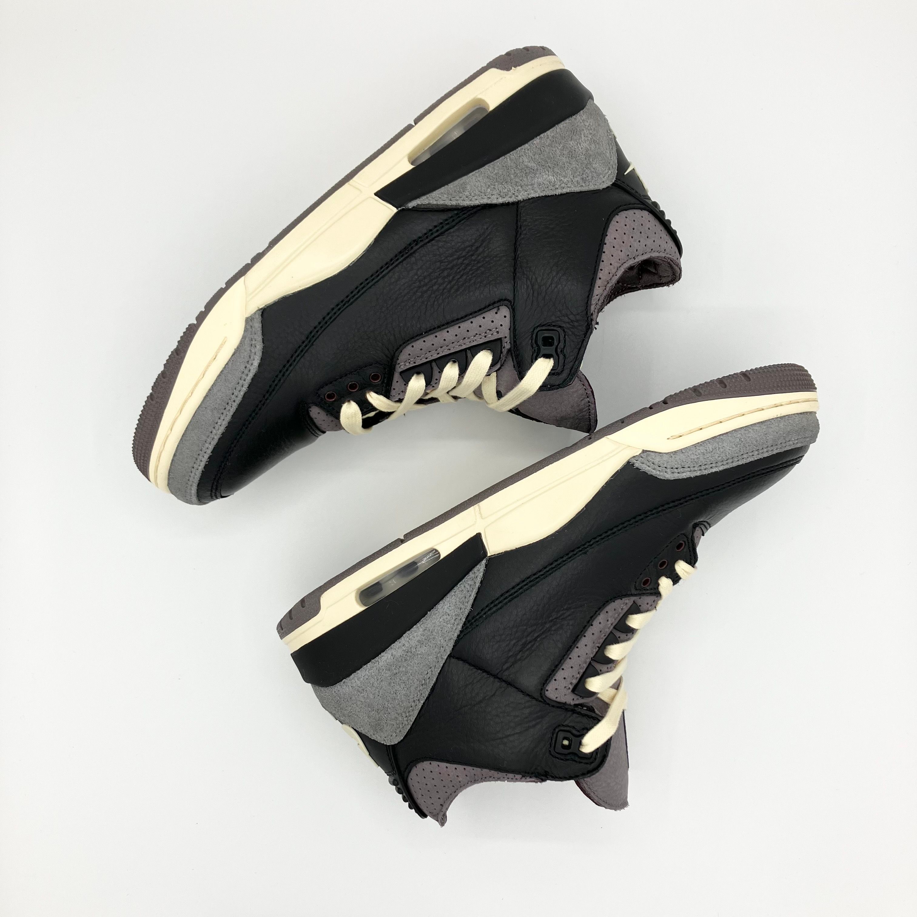 A Ma Maniere × Nike Women's Air Jordan 3 Retro OG SP "Black and Flat Pewter/WYWS"