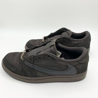 Travis Scott × Nike Air Jordan 1 Low OG SP "Velvet Brown and Dark Mocha"
