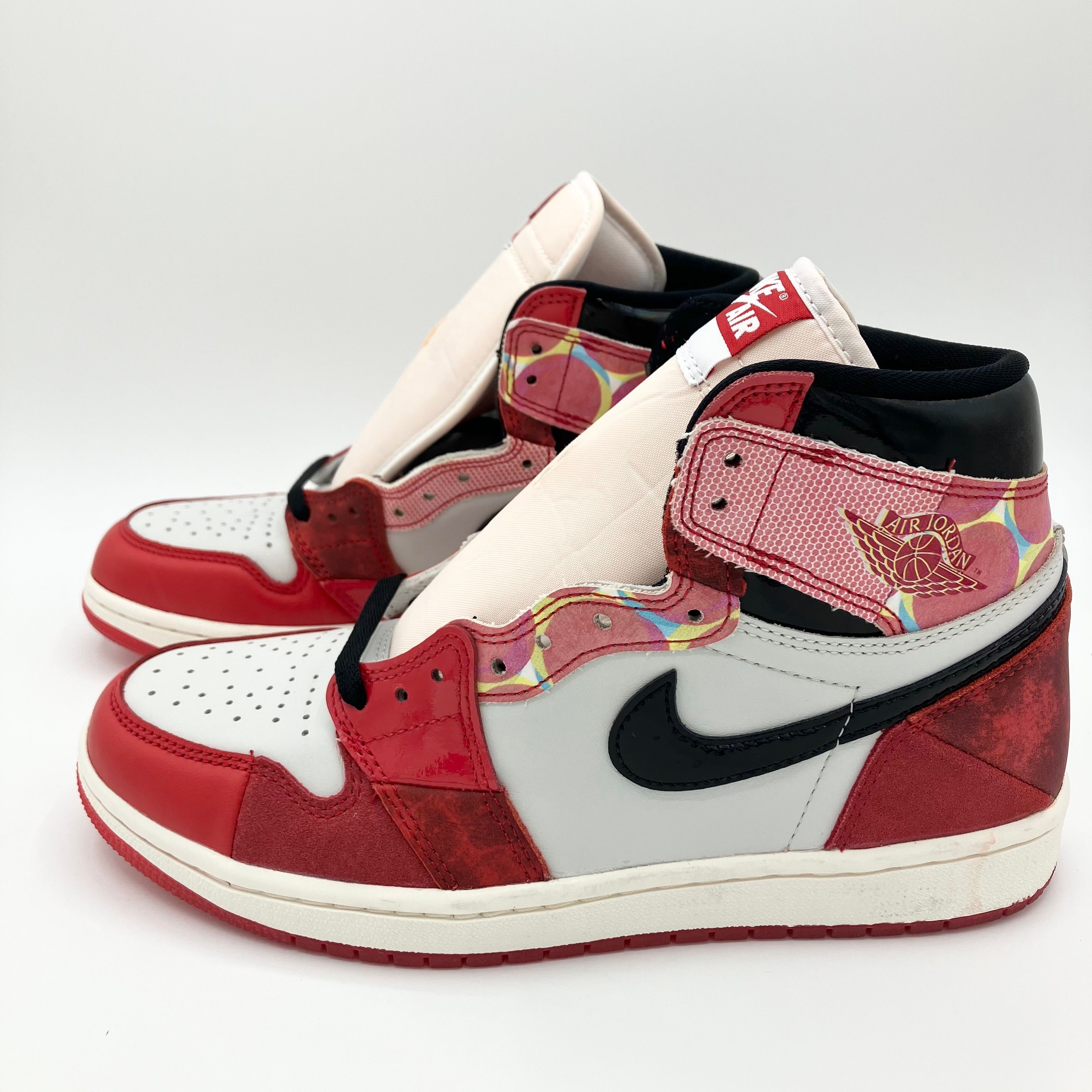 Spider-Man × Nike Air Jordan 1 Retro High OG SP "Spider-Man: Across the Spider-Verse/University Red"
