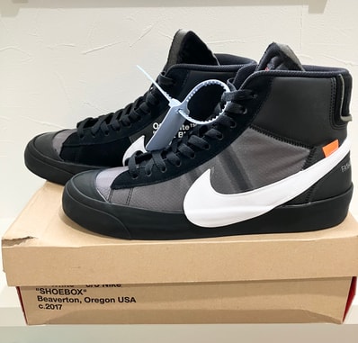 Off-White × Nike Blazer Studio Mid "Grim Reaper"