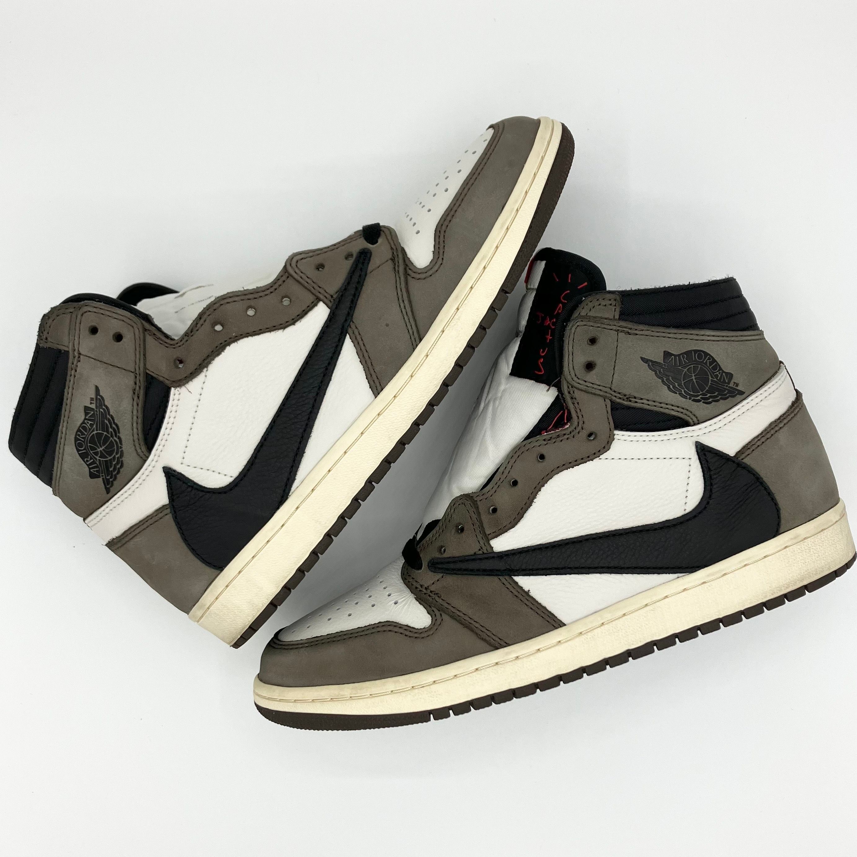 Travis Scott × Nike Air Jordan 1 Retro High OG TS SP "Sail/Dark Mocha"