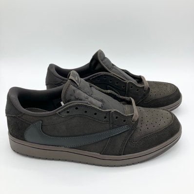 Travis Scott × Nike Air Jordan 1 Low OG SP "Velvet Brown and Dark Mocha"