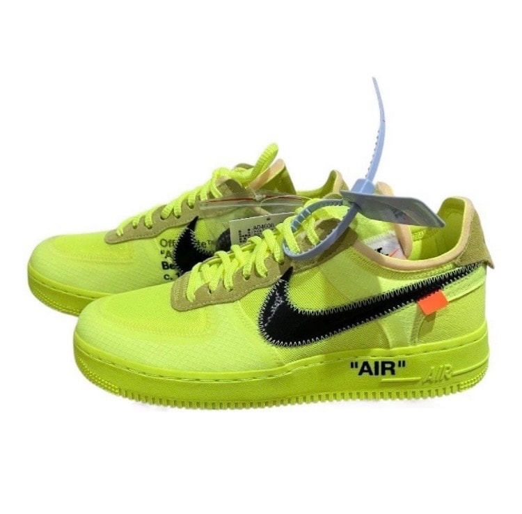 Off-White × Nike Air Force 1 Low "Volt"