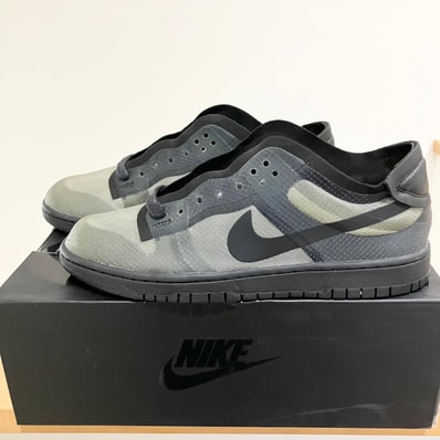 COMME des GARCONS × Nike Women's Dunk Low "Black/Clear Black"