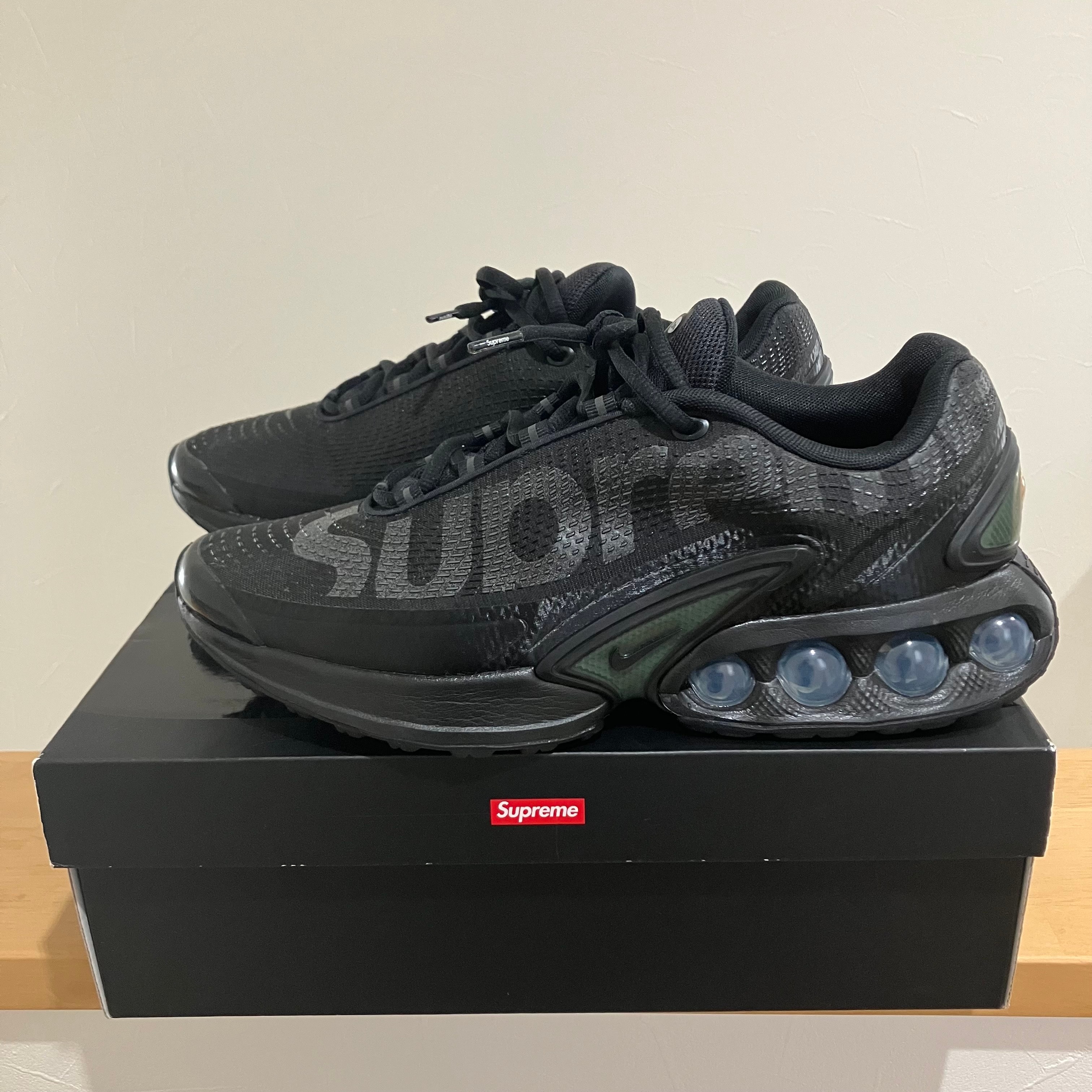 Supreme × Nike Air Max DN "Black/Galactic Jade"