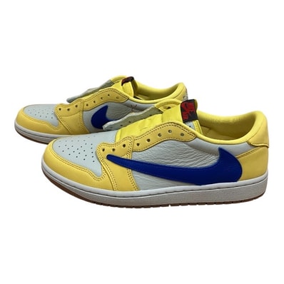 Travis Scott × Nike Women's Air Jordan 1 Retro Low OG "Canary"