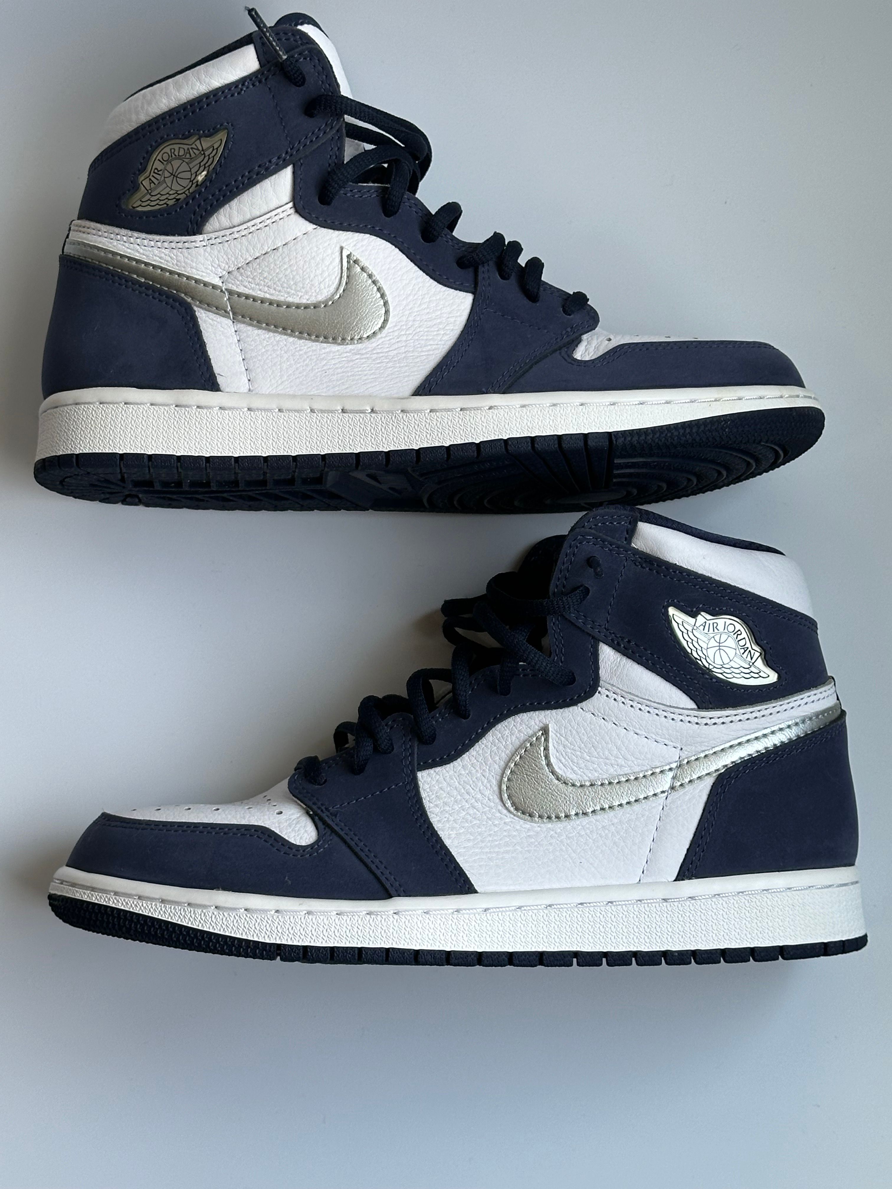 Nike Air Jordan 1 High OG CO.JP "White/Midnight Navy" (2020)(ブリーフケースなし)