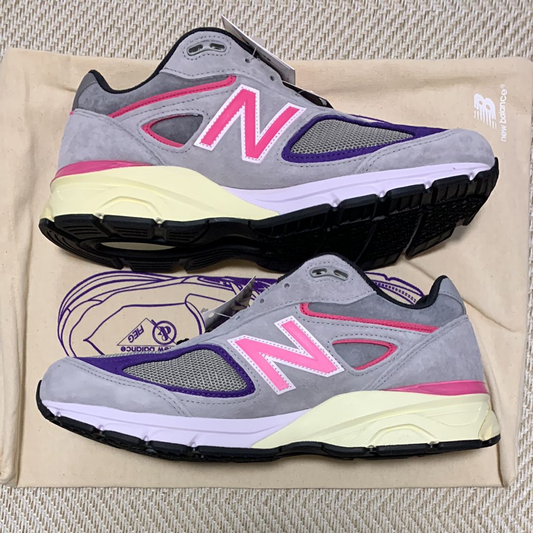 KITH × UNITED ARROWS & SONS × New Balance 990V4 "Smoked Pearl"