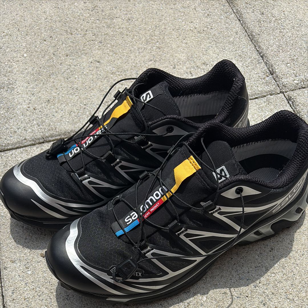 Salomon XT-6 GORE-TEX "Black/Footwear Silver"