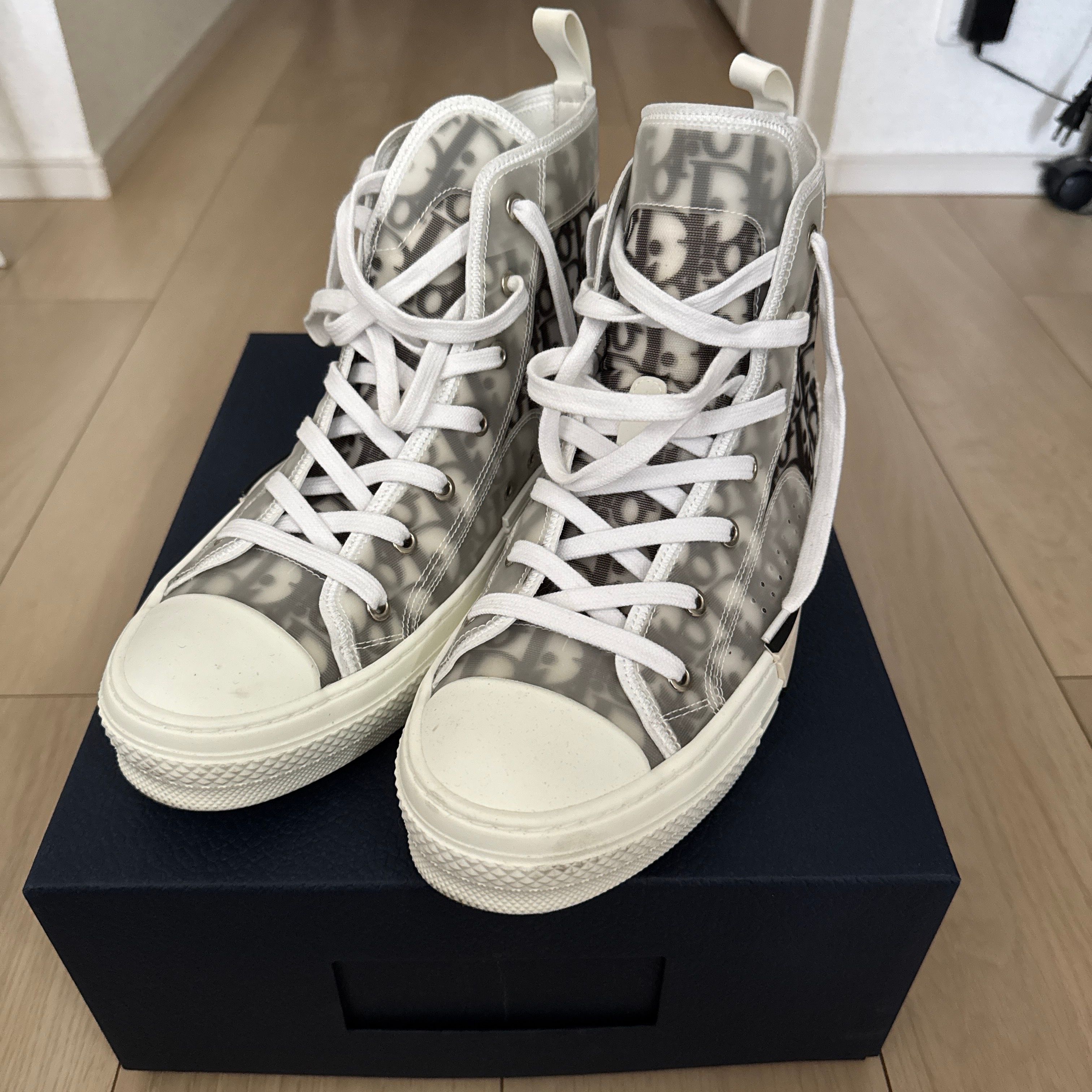 Dior キッズ ハイトップスニーカー 28 （ベビー ディオール」の