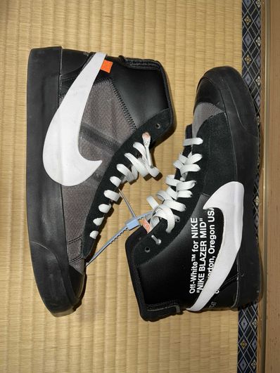 Off-White × Nike Blazer Studio Mid "Grim Reaper"