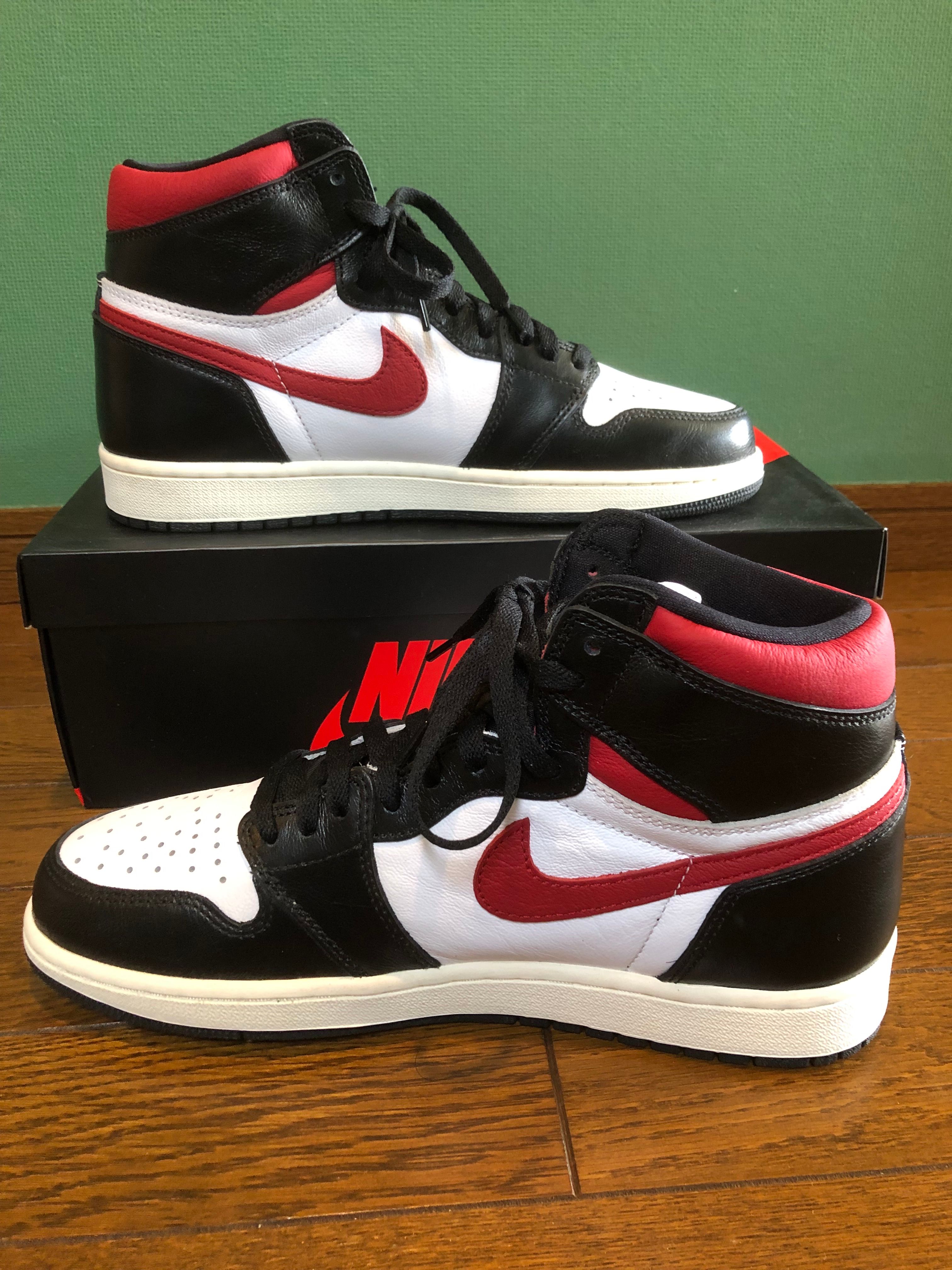 Nike Air Jordan 1 Retro High "Black/White/Sail/Gym Red"    