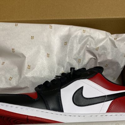 Nike Air Jordan 1 Low "Bred Toe"