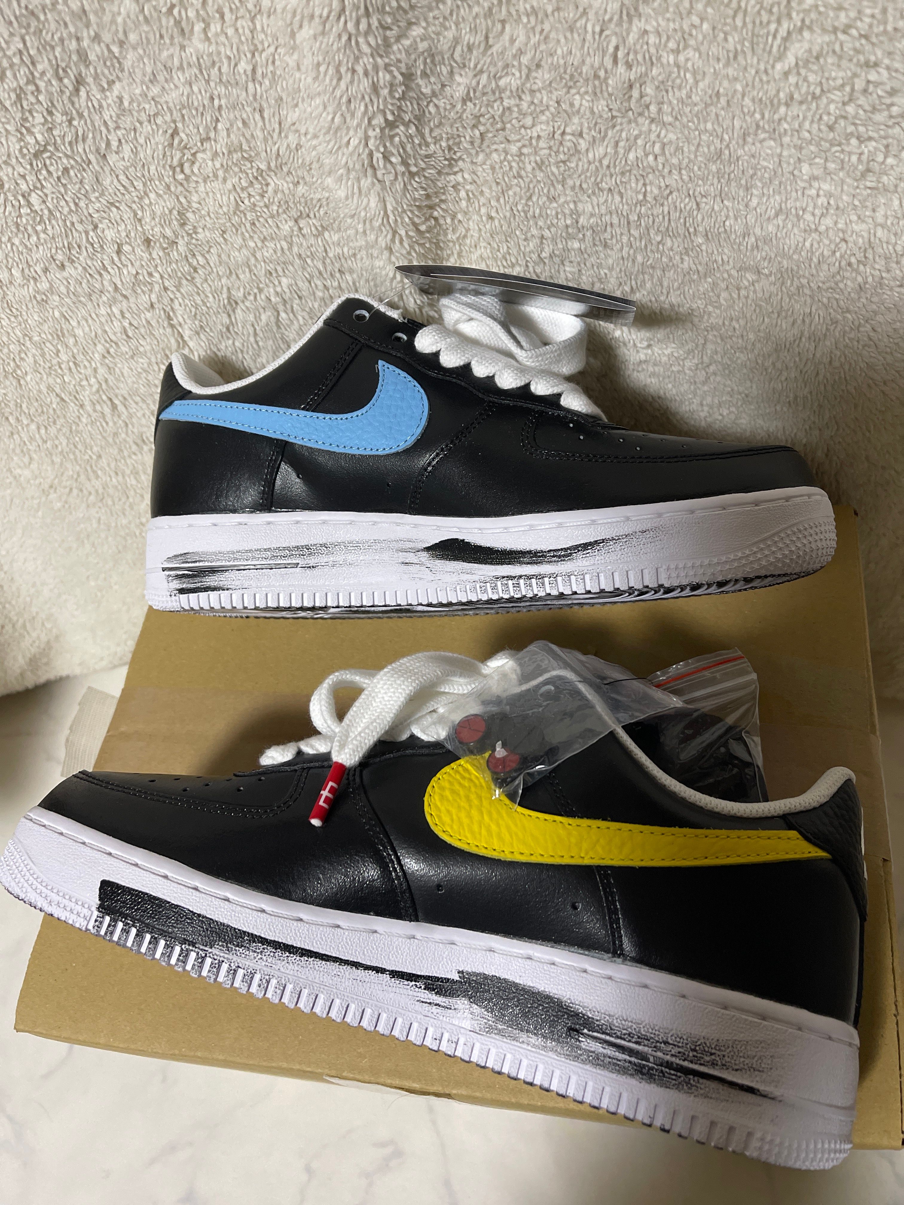 PEACEMINUSONE × Nike Air Force 1 Low '07 Para-Noise 3.0 "Black and Multi-Color" / G-DRAGON