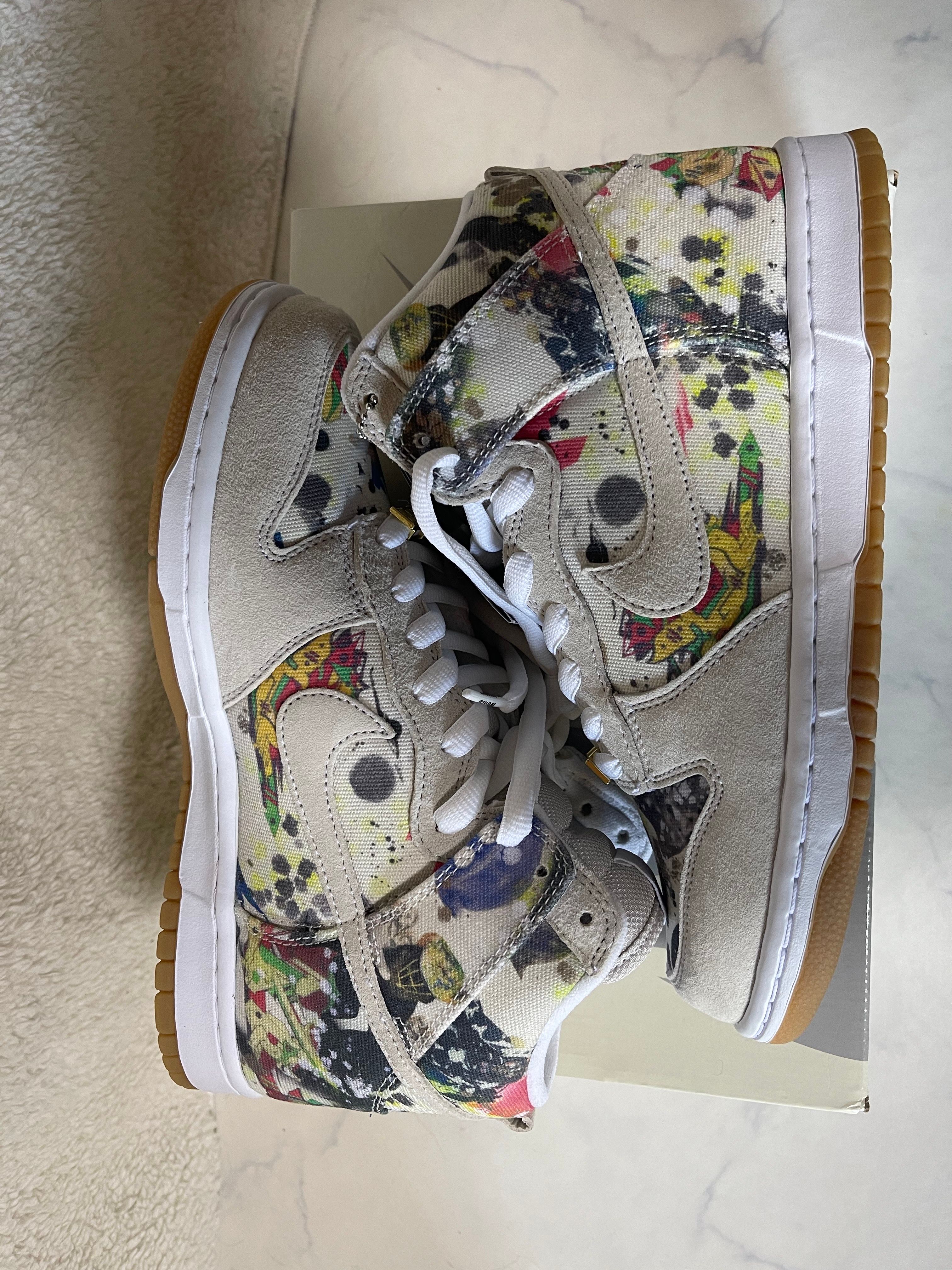 Supreme × Nike SB Dunk High "Rammellzee"