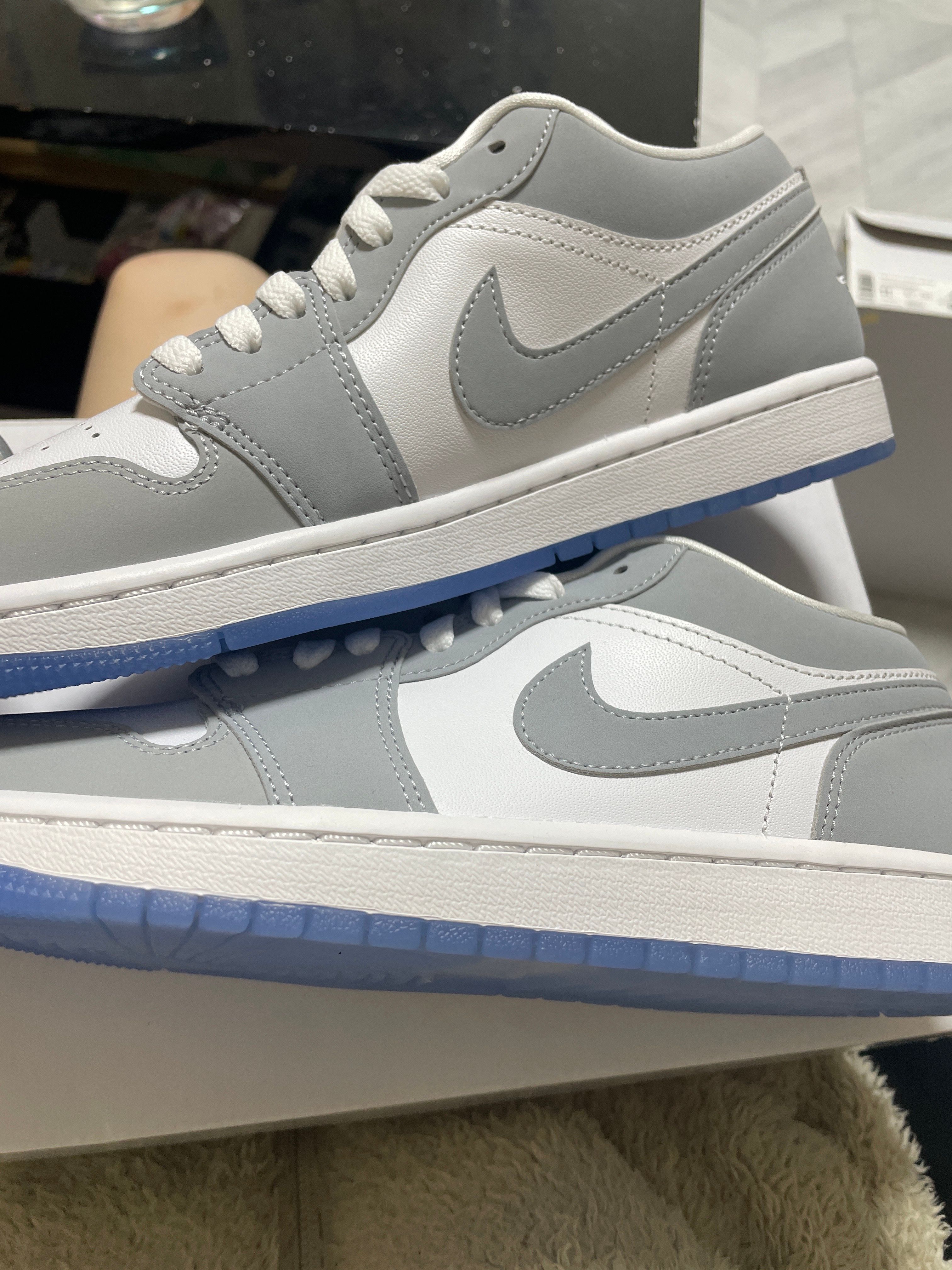 Nike Women's Air Jordan 1 Low "Wolf Grey"
