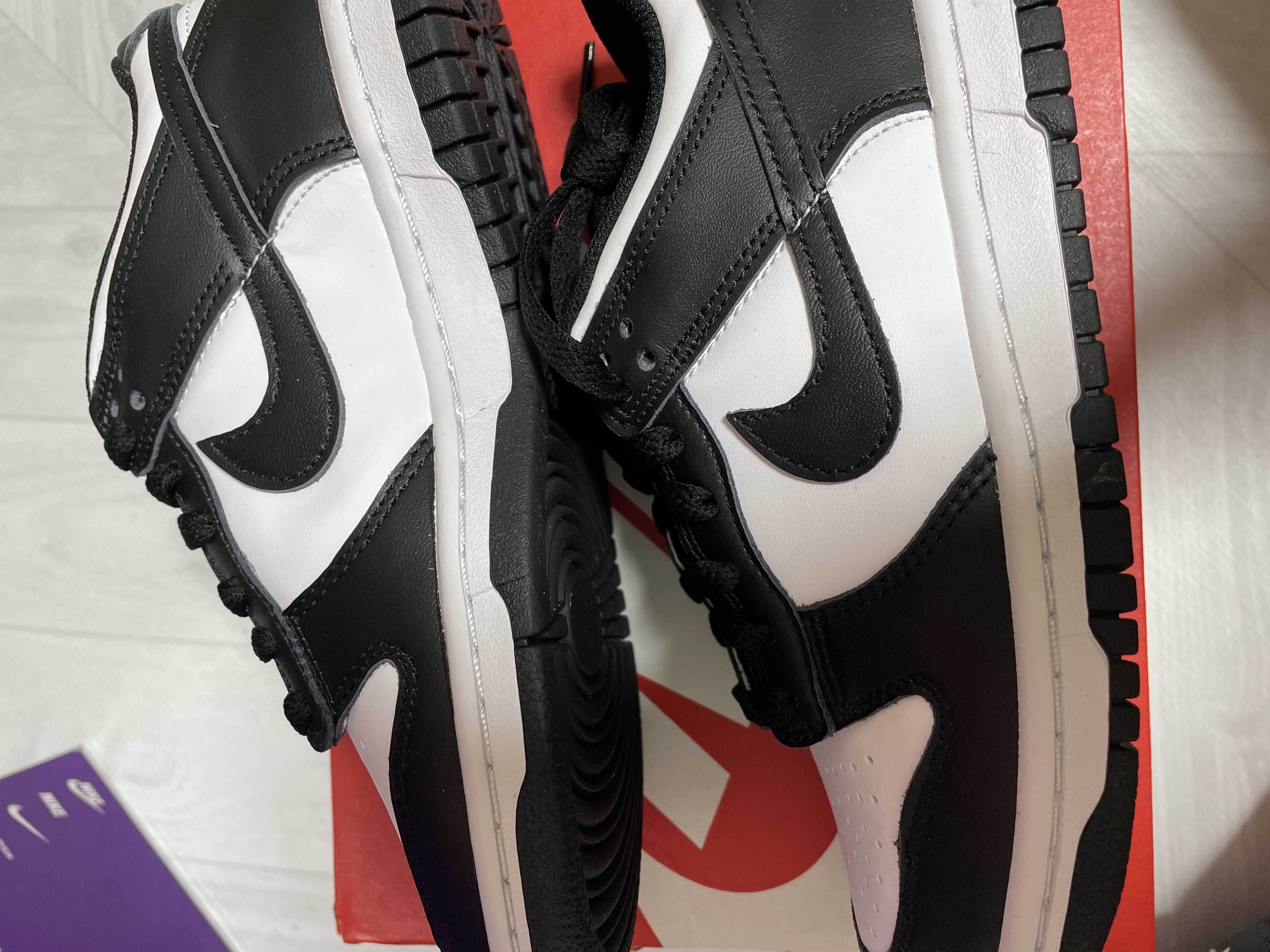 Nike GS Dunk Low "White/Black"