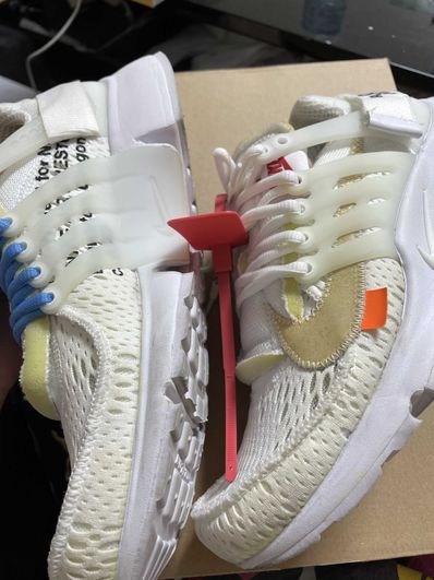 Off-White × Nike Air Presto "White/Black/Cone"