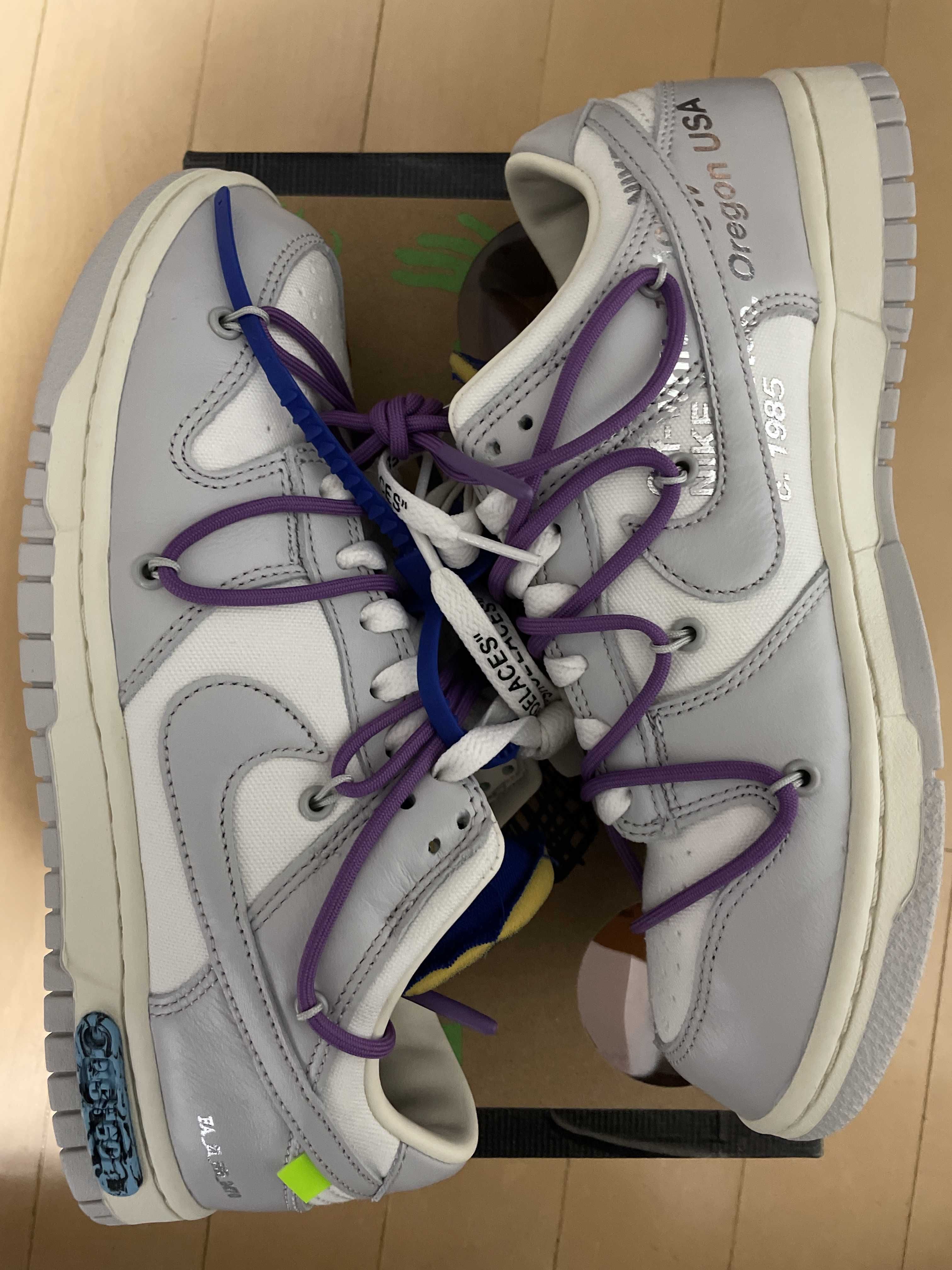 Off-White × Nike Dunk Low 1 of 50 "Lot.48" 