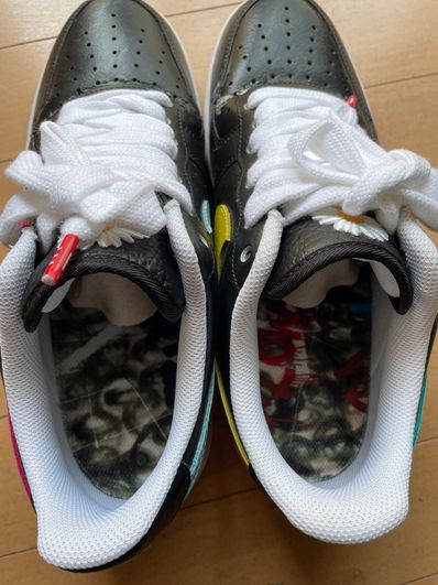 PEACEMINUSONE × Nike Air Force 1 Low '07 Para-Noise 3.0 "Black and Multi-Color" / G-DRAGON