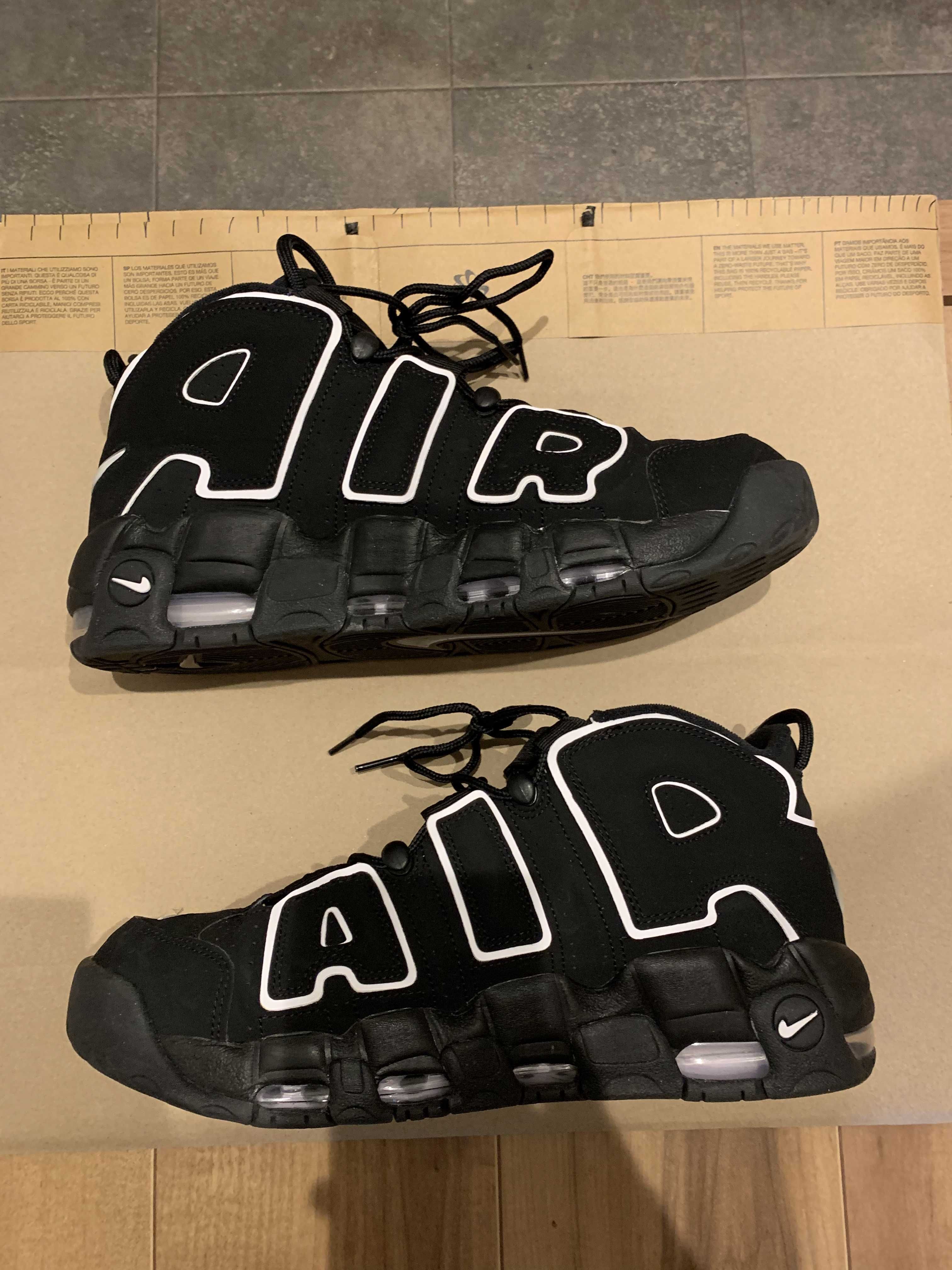 Nike Air More Uptempo "Black/White"(2020)