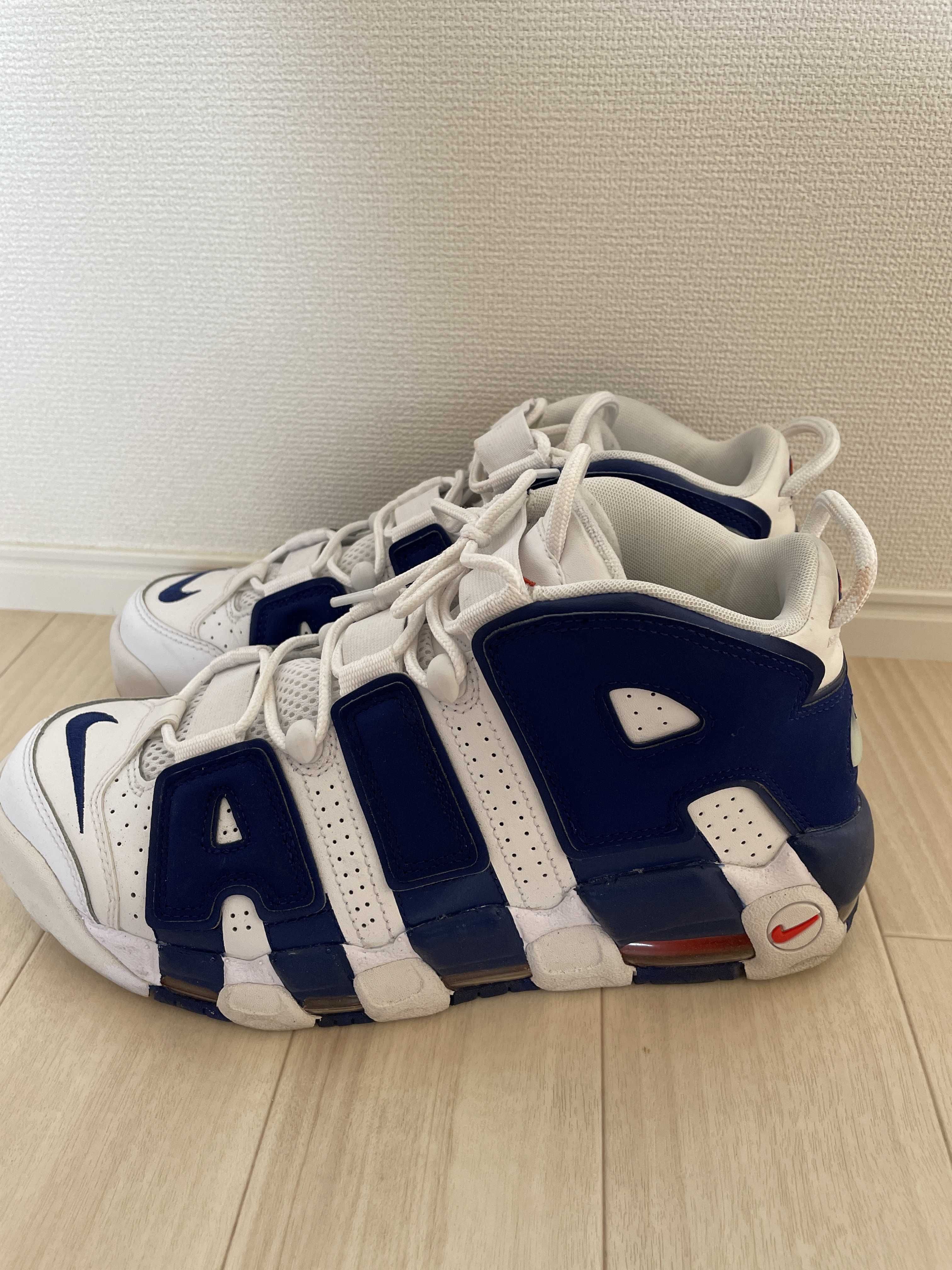 NIKE AIR MORE UPTEMPO 96 "WHITE/DEEP ROYAL BLUE"