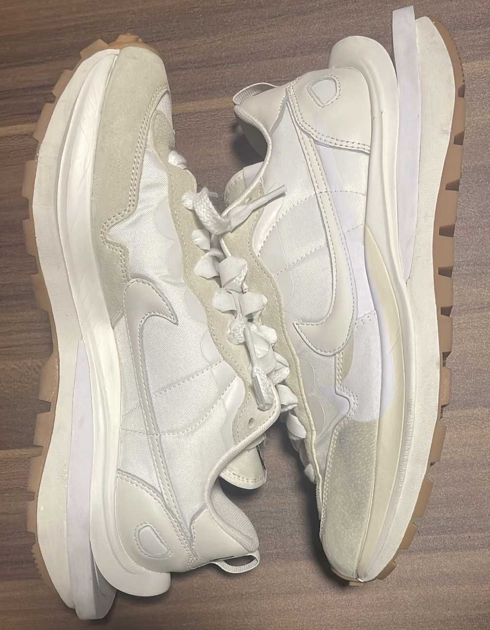 sacai × Nike Vapor Waffle "White Gum"