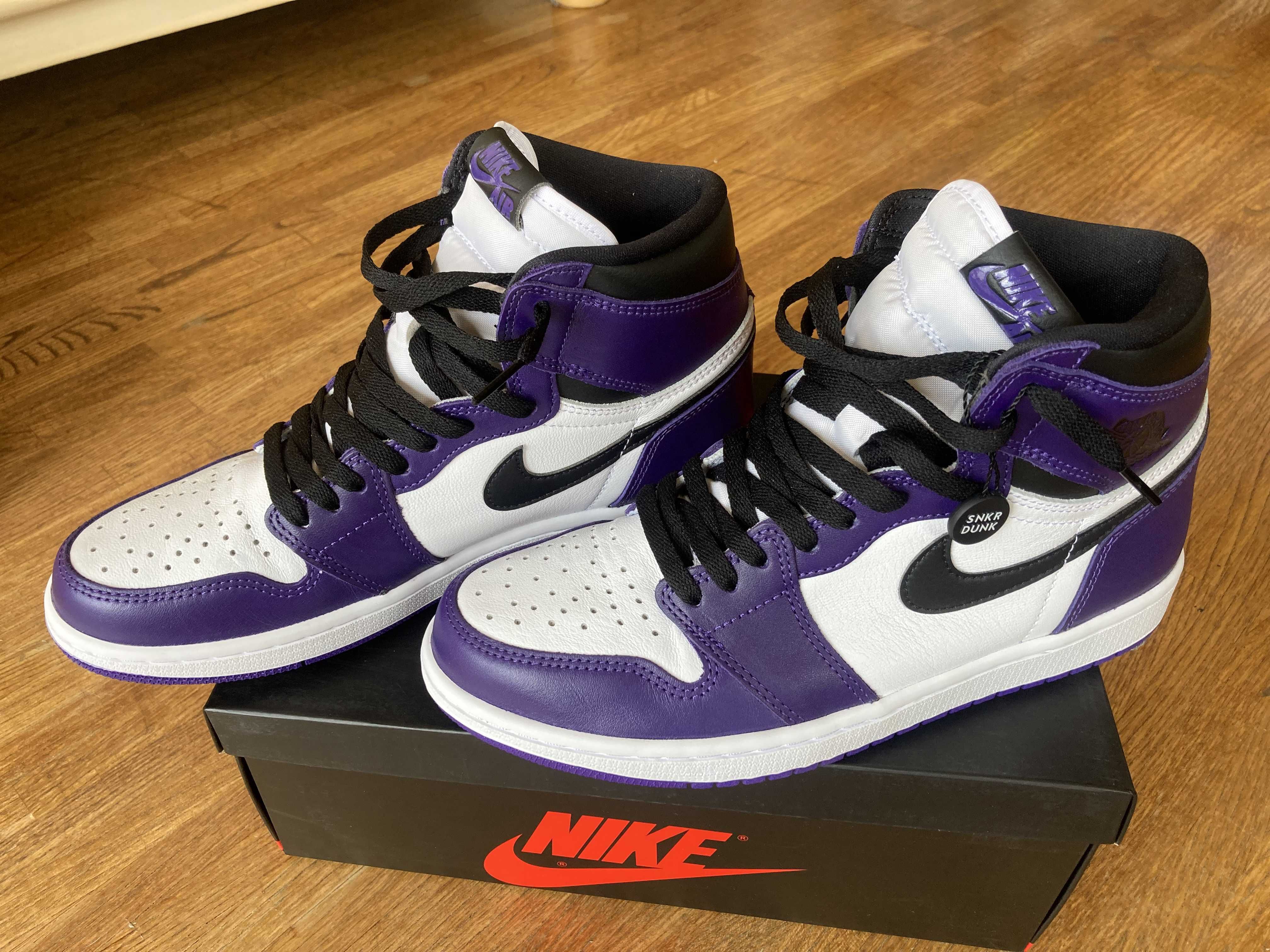 Nike Air Jordan 1 Retro High OG "Court Purple White/Black" (2020)   