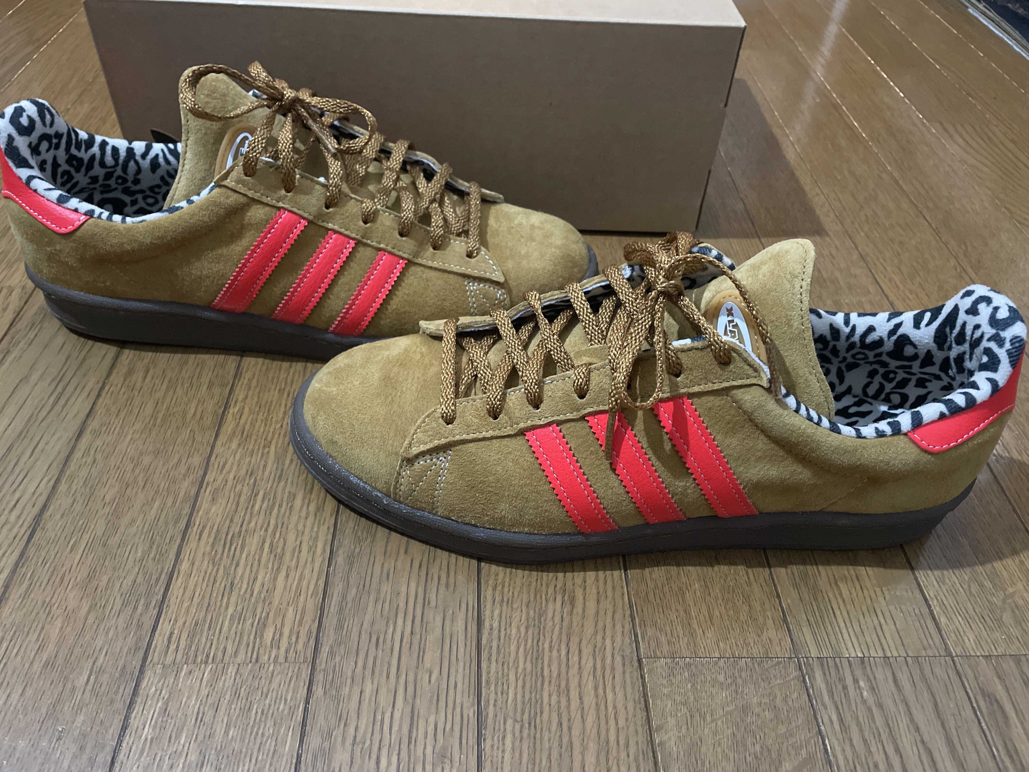 X-Large × adidas Consortium Campus 80 "Mesa/Solred/Gum"
