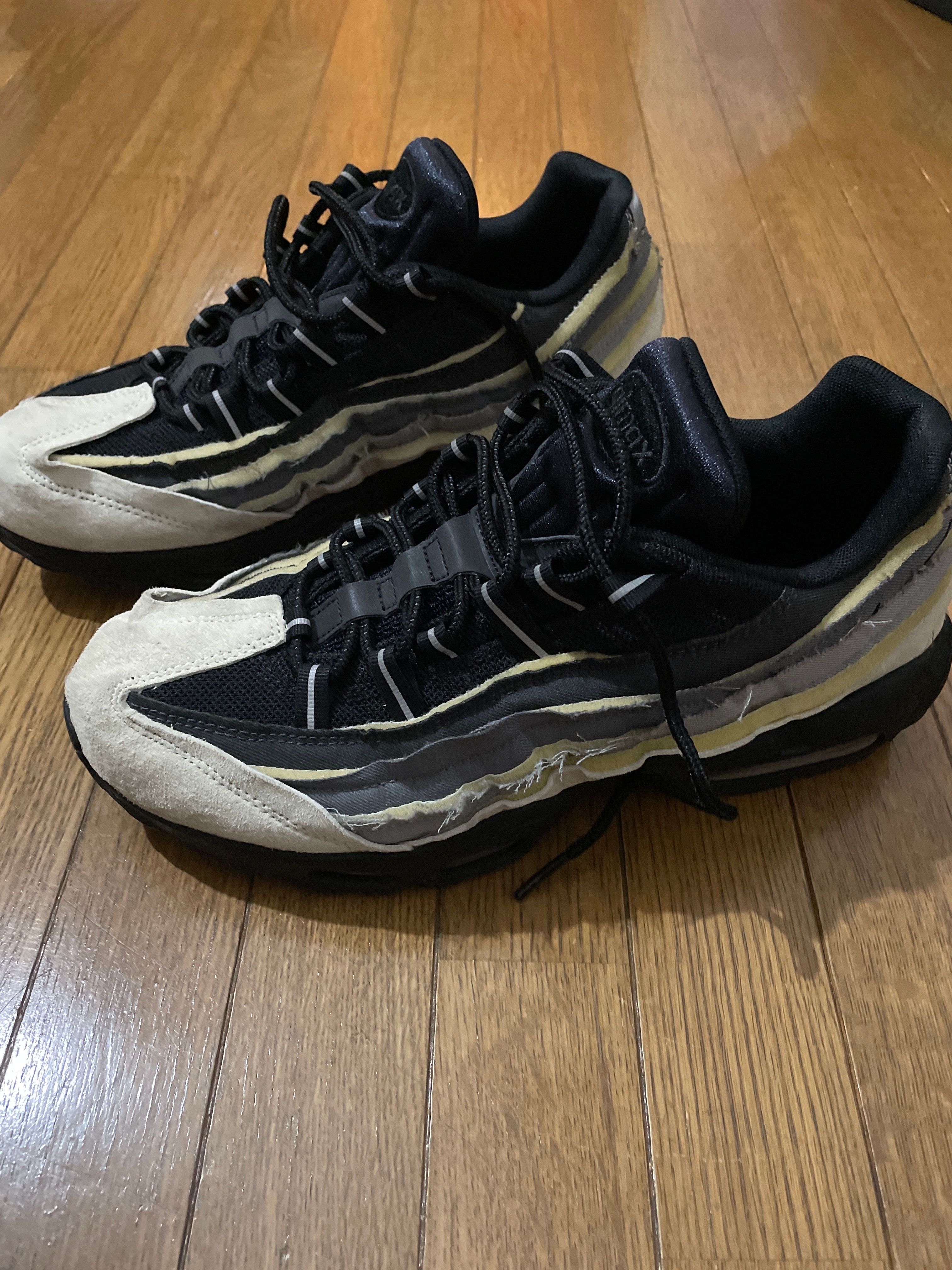 COMME des GARCONS × Nike Air Max 95 "Charcoal"