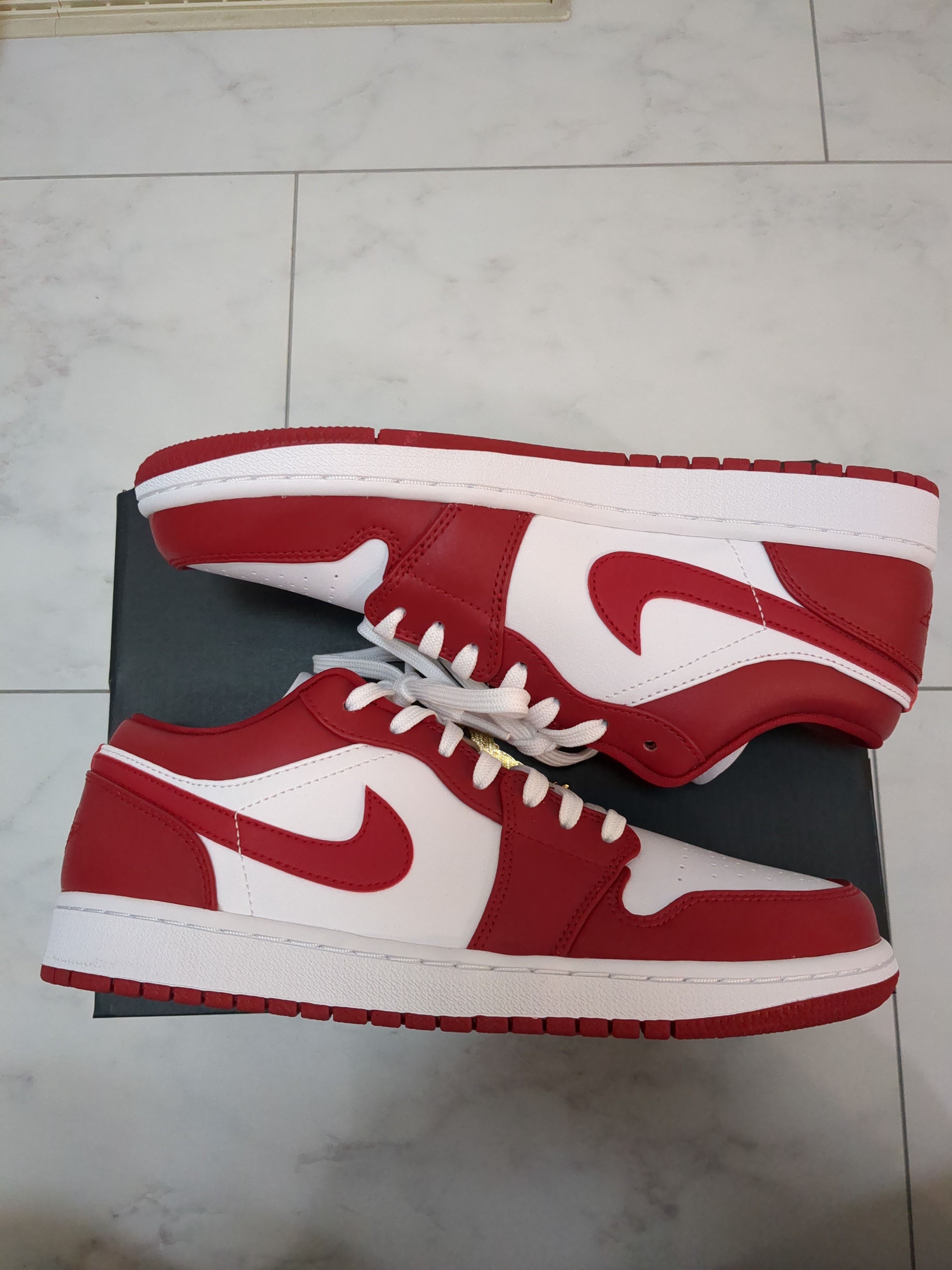 Nike Air Jordan 1 Low "Gym Red/White"
