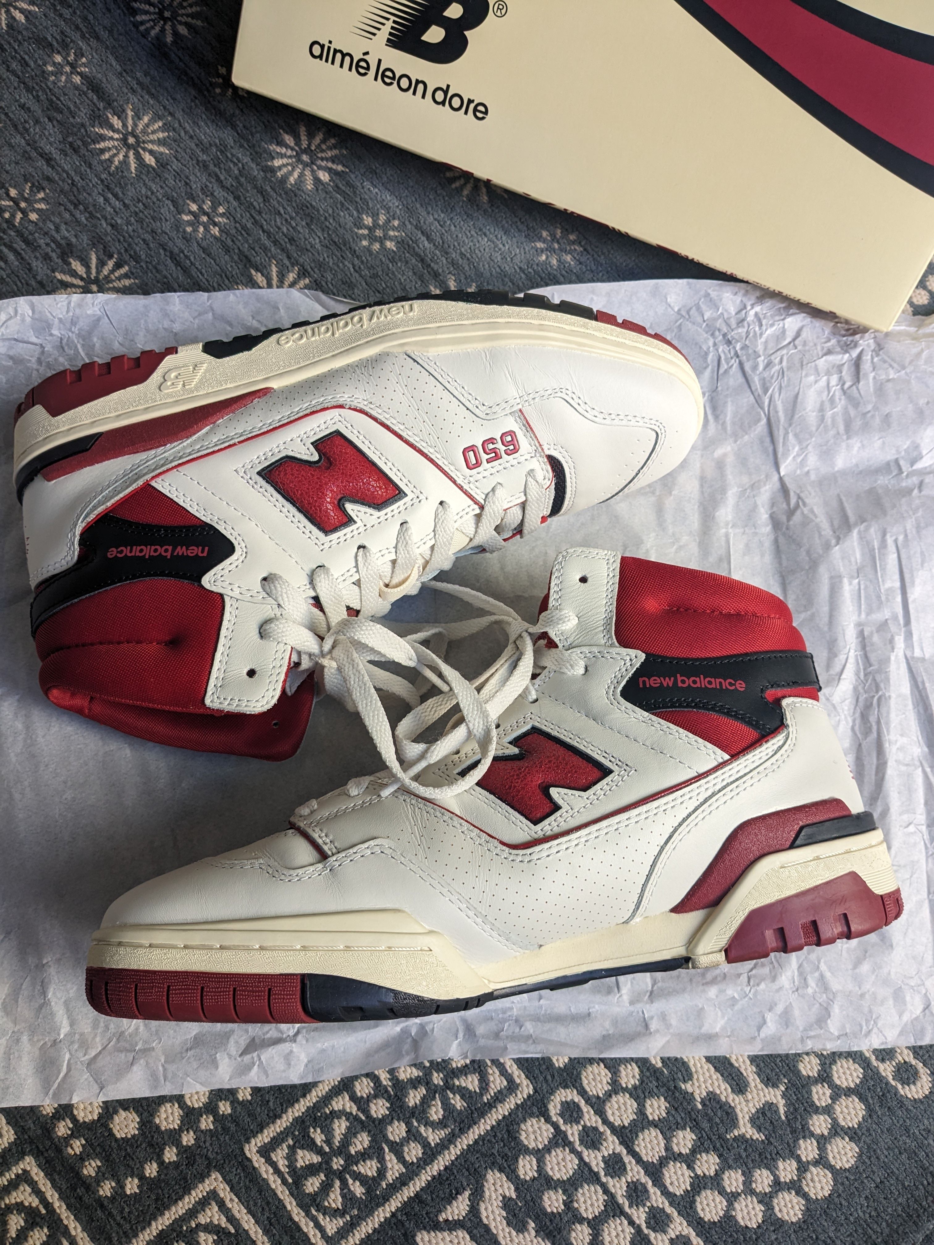 Aime Leon Dore × New Balance 650R "Red"