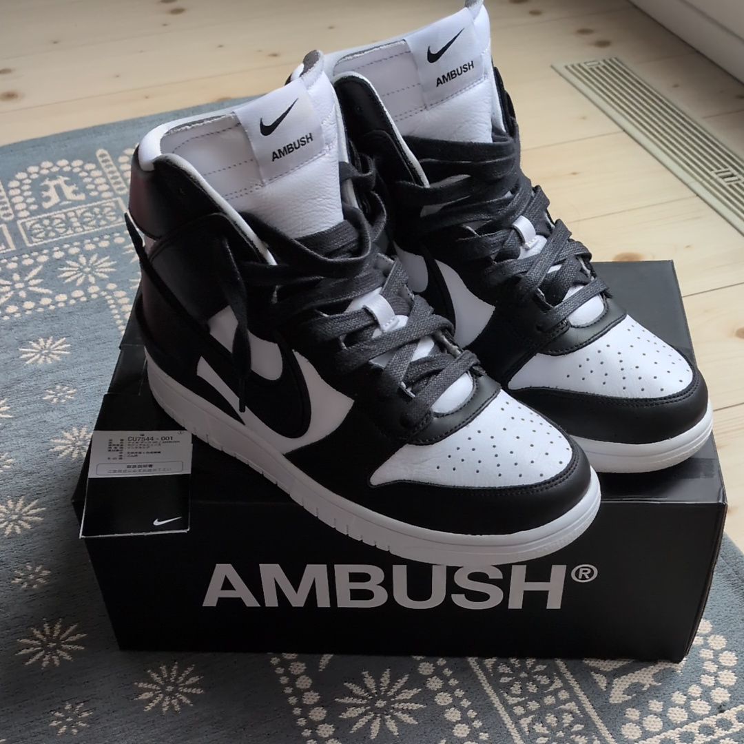 AMBUSH × Nike Dunk High "Black"