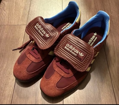 Wales Bonner × adidas Samba Nylon Low "Fox Brown/Sandy Beige/Lucky Blue"