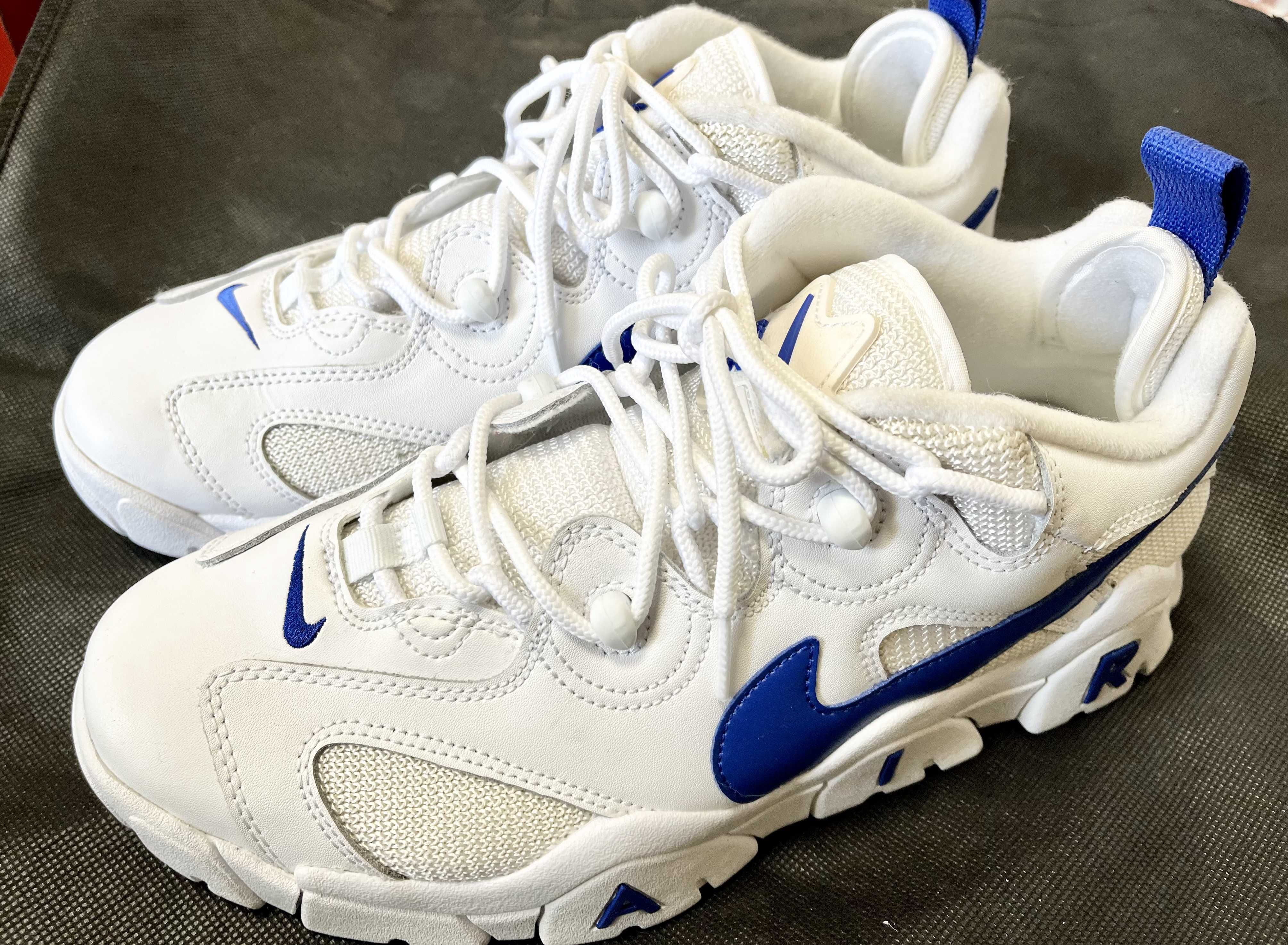 NIKE AIR BARRAGE LOW  "WHITE/BLUE"