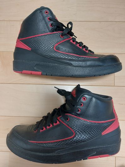 Nike Air Jordan 2 Retro Alternate 87 "Black/Varsity Red"