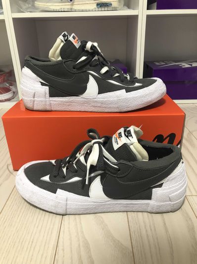 Sacai × Nike Blazer Low "Iron Grey"