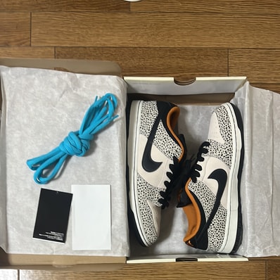 Nike SB Dunk Low Pro Electric Safari "Phantom and Black"