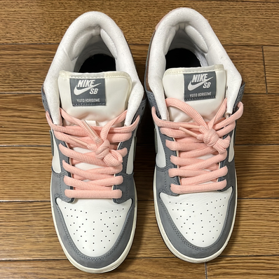 堀米 雄斗(Yuto Horigome) × Nike SB Dunk Low Pro QS "Wolf Grey"