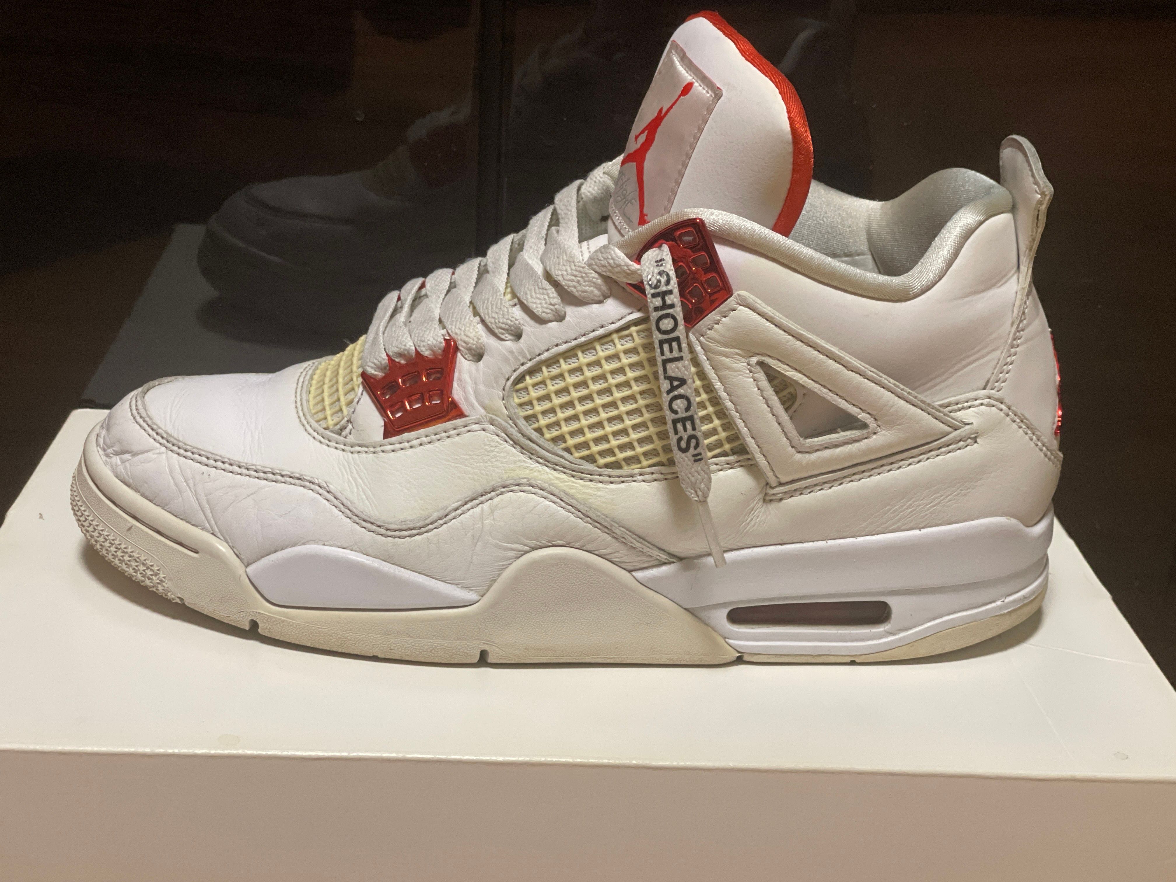 Nike Air Jordan 4 Retro "White/Team Orange"