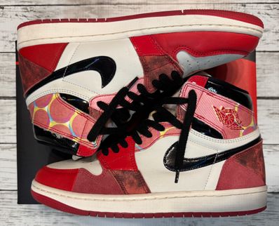 Spider-Man × Nike Air Jordan 1 Retro High OG SP "Spider-Man: Across the Spider-Verse/University Red"