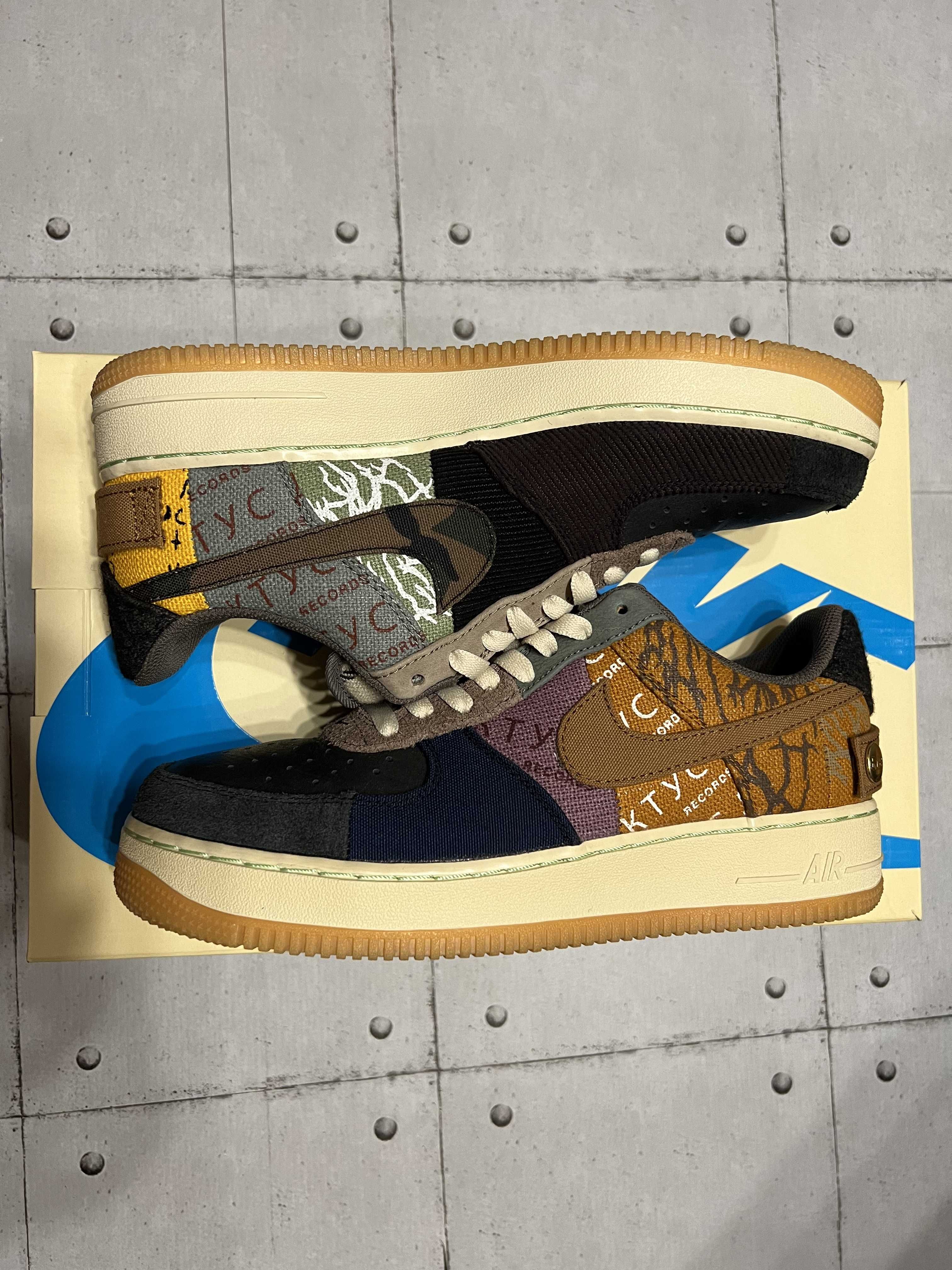 Travis Scott × Nike Air Force 1 Low Cactus Jack "Multi Color"