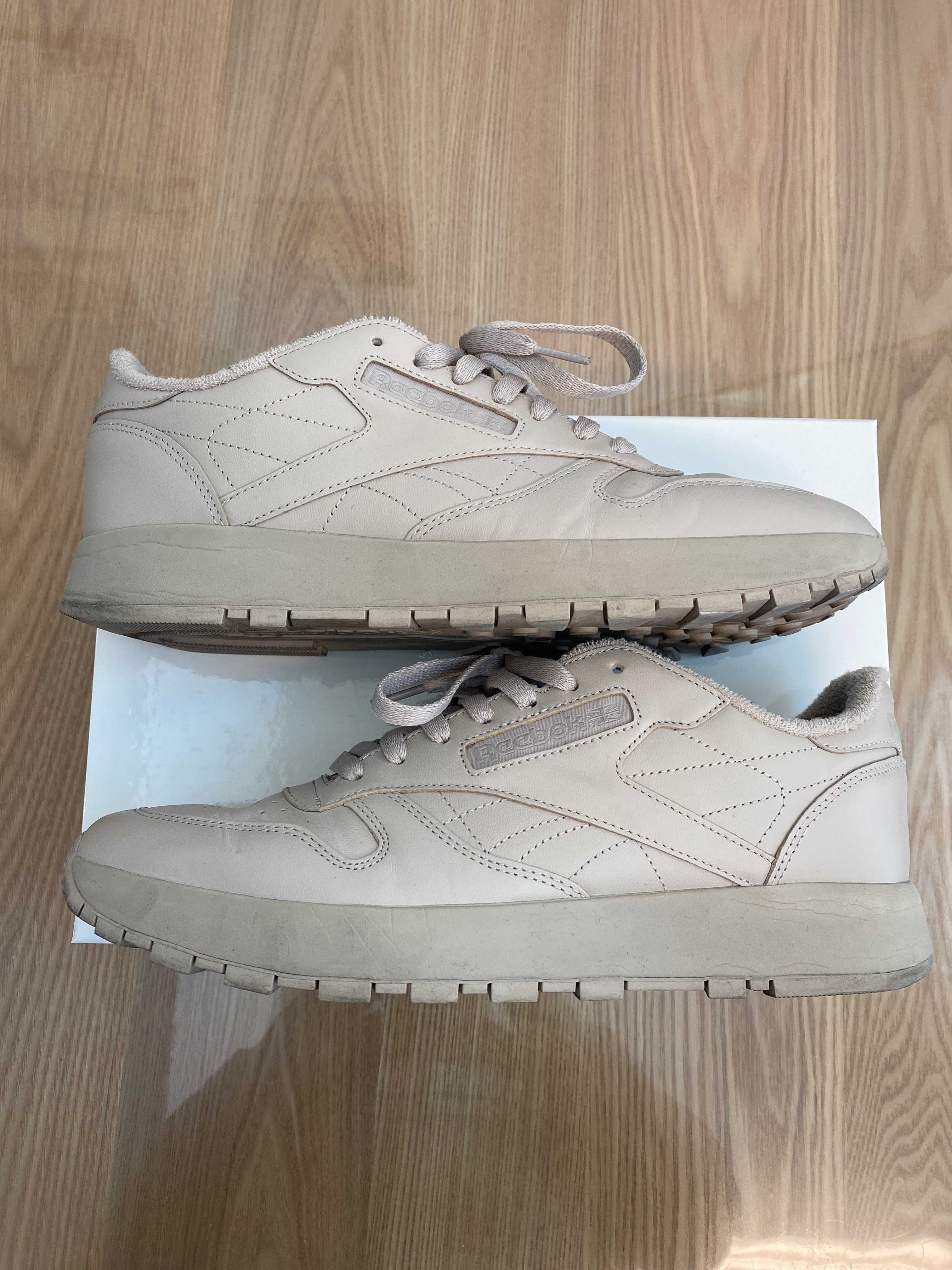 Maison Margiela × Reebok Classic Leather Tabi "Tan"